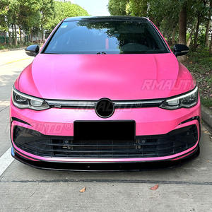 Spoiler de pare-chocs avant pour Volkswagen Golf 8 MK8 GTD GTE GTI Rline 2020-2023, protection de pare-chocs avant, lame inférieure, séparateur - Product Image 4