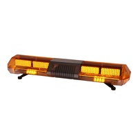 Barra de luz de advertencia ámbar de emergencia Barra de luces estroboscópicas LED con vehículos de seguridad