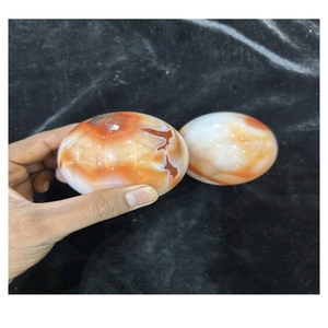 Nueva Bola de Cristal de Cuarzo Cornalina Tallada, Piedra Preciosa de Ágata Mirani, Tema de Hadas, Decoración del Hogar y Regalo, Excelente Precio, Gujarat - Product Image 1