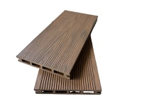Nouveau revêtement de terrasse en composite bois-plastique WPC à grain de bois 3D profond et couleurs mélangées