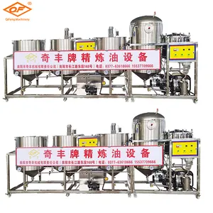 Fully automatic oil refinery machine for sale palm refined of all kinds of seeds and nuts on sale
