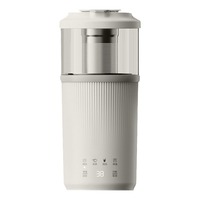 Bouilloire Électrique Portable 300W en Acier Inoxydable 304, 500ml, 6 Modes de Température, Ébullition Rapide en 8 Min, Protection Anti-Ébullition à Sec, Commande Tactile, Utilisation Maison et Voyage