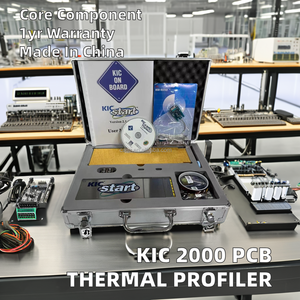 SMT 리플로우 오븐 전자 제품 생산 기계용 <span class=keywords><strong>KIC</strong></span> X5 7.9.12CH 열 프로파일러 온도 곡선 테스터 - Product Image 5