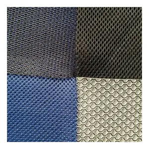 Factory Wholesale Polyester Warp Knitted Sandwich 3d Air Mesh Fabric For Cushion Sport Shoes Bag