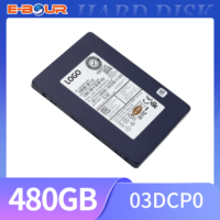 SSD perusahaan 480GB kualitas tinggi SATA III 6 Gb/s 2.5 "SSD tahan lama Internal Solid State Drive untuk Server/pusat Data