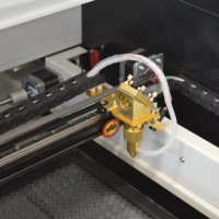 Gravador a Laser CNC Tipo Gantry de Alta Precisão para Madeira, MDF, Cristal e Borracha - Suporta Formatos DXF e LAS