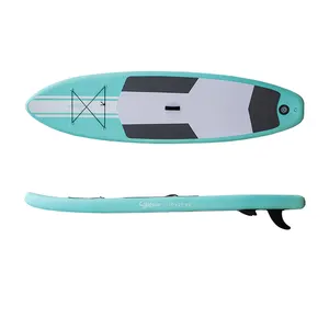 10 Zoll Single Standup Sup Board Lake Surfen aufblasbare SUP OEM/ODM Paddle Board Großhandel