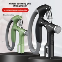 YETFUL Appareil d'entraînement électronique professionnel pour hommes, avec compteur, réglable, pour la force du poignet, des bras et des doigts, en PP
