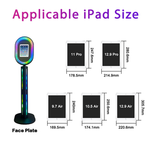 2025 plus récent Selfie Magic Mirror Photomaton pour iPad 12.9 DLSR Salsa <span class=keywords><strong>Videobooth</strong></span> pour les fêtes de mariage - Product Image 2