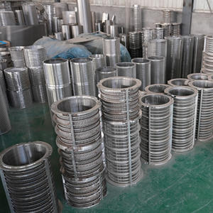 Filtre Johnson en acier inoxydable soudé à fil coudé pour le contrôle du sable dans les puits d'eau et d'huile - Product Image 2