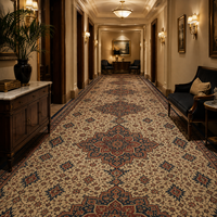 Tapis imprimé de luxe AUTOVI, alliant esthétique moderne et finition haut de gamme pour salles d'exposition, couloirs, salles de prière, antidérapant