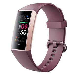 Pulsera Inteligente de Salud de <span class=keywords><strong>Alta</strong></span> Calidad C80 AMOLED con Podómetro, Monitor de Presión Arterial, Oxígeno y Frecuencia Cardíaca, Resistente al Agua IP67 - Product Image 4