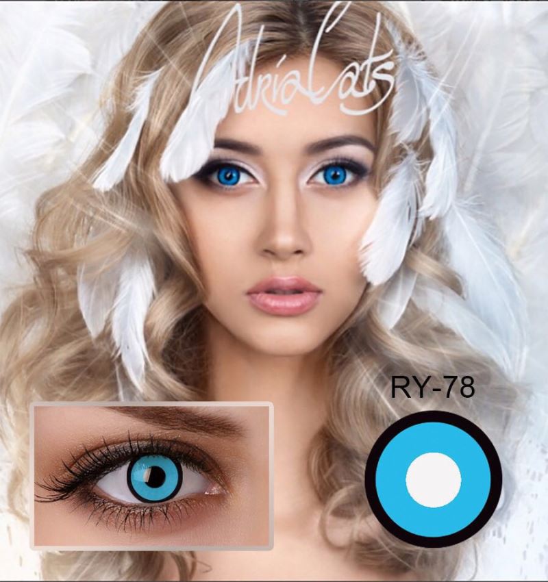 Realcon Discount Wholesale High Quality Halloween Contact Lenses Cosplay Contact Lenses Crazy Contact Lenses