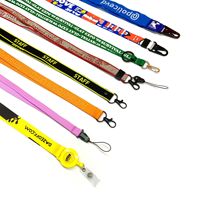 Cordón Personalizado con Impresión de Logotipo para Tarjetas de Identificación de Eventos, Hebilla de Seguridad Desprendible, Portacredenciales, Correa para el Cuello, Regalo Promocional, Multicolor