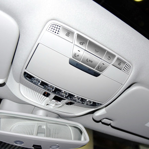 Kit de Reequipamiento Interior para Mercedes-Benz, Tira de Luz LED para Techo, Juego de 9 Piezas Plateadas, Adhesivos Decorativos para GLC, CLS, Clase C, E, S - Product Image 3