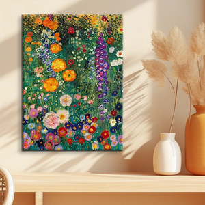 Pintura al óleo hecha a mano de flores de jardín de granja al por mayor arte de pared botánico Vintage pintura al óleo moderna para decoración del hogar - Product Image 3