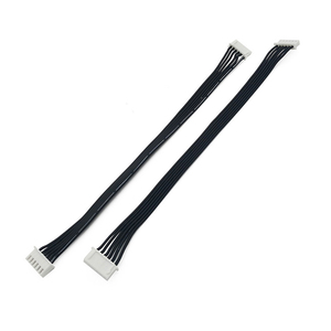 สายไฟซิลิโคน XH2.54 <span class=keywords><strong>JST</strong></span> XH2.54 มม. 2P 3P 4P 5P 6P 8P 10P พร้อมขั้วต่อสายแบตเตอรี่ ความยาว 20 ซม. สีดำ - Product Image 4