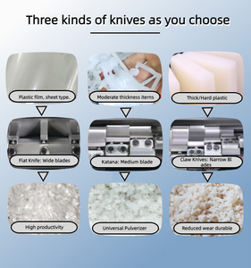 Niedriger Preis Industrie abfall Kunststoff brecher Kunststoff flaschen brecher mit Dieselmotor - Product Image 4