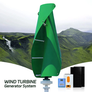 Sistema de Generación de Energía Híbrido Eólico y Solar de 5KW para Hogar, Granja, Techo, Bajo Costo, 1kw 2kw - Product Image 1