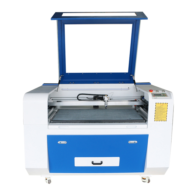 Small Business Ideas 150W/60W CO2 Laser Cutter Engraver Machine for Leather Acrylic Metal & Rubber-Water-Cooled 4-Axis CNC