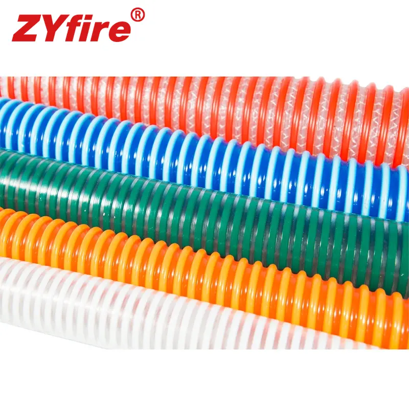 ZYfire Grande diâmetro richflex10 TPR coberto sucção Mangueira para sucção de água e entrega com a temperatura suportável