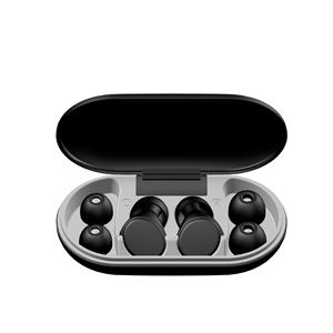 Tapones para los Oídos con Cancelación de Ruido, de Presión y Adhesión, Material ABS+Silicona, Interfaz Curva en L para Presión Ajustable en el Oído - Product Image 1