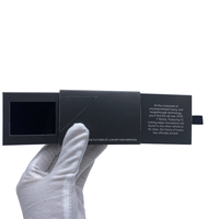 2.4 ''2.8 pouces écran Usb papier carte postale petit tissu Tft Lcd vidéo Brochure carte pour les entreprises