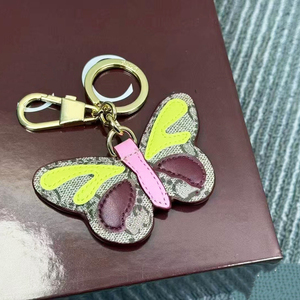 Pendentif de sac unisexe en cuir PU de luxe, motif papillon G, décontracté/sportif, avec nœud créatif, breloque décorative pour <span class=keywords><strong>poupée</strong></span>, bijou à suspendre - Product Image 5