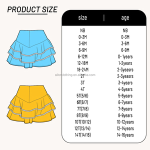 Jupe de yoga décontractée pour filles, à plusieurs couches, avec bordure en dentelle, short intégré, pour la danse et les fêtes, taille et couleur personnalisées - Product Image 5
