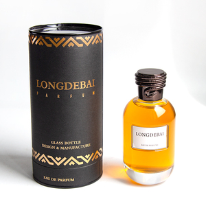 Wholesale Clear Cylinder Arabic Perfume <b>Spray</b> <b>Bottle</b> <b>Empty</b> Crimp Round 50ml 100ml Glass Perfume <b>Bottle</b> with Tube Box - Product Image 6