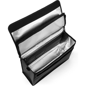 Sac de rangement ignifuge et étanche pour documents, classeurs, documents de format légal et objets de valeur, mallette légère et robuste - Product Image 6