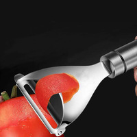 Keuken Helper 304 Roestvrij Staal Gekartelde Schillers Voor Groenten En Fruit
