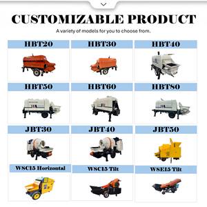 Bomba de Concreto HBT80C: Presión de 30Mpa, Tubería de 100/125mm, <span class=keywords><strong>Flujo</strong></span> de 30-40m³/h, Agregados ≤50mm, Motor Refrigerado por Aire para Obras de Construcción - Product Image 5