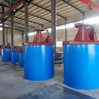 Cuve de mélange de boues à double turbine, cuve d'agitation minière haute efficacité pour le traitement minier intensif