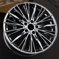 Nuevas Llantas Modificadas de Aleación de Aluminio Forjado de 20 Pulgadas con Acabado Negro para Alphard Vellfire para LM Mona Lisa ES