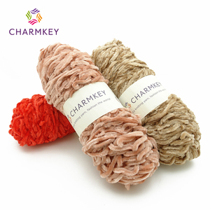 Fil à crocheter pour sac à main, couverture, fil acrylique velours chenille 6 mm, fil épais, fil chenille jumbo, fil chenille épais - Product Image 5