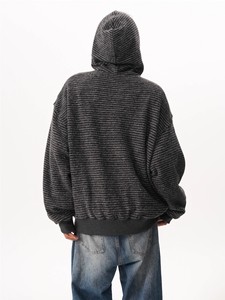 Sudadera con Capucha Personalizable con Logotipo, Cálida, Duradera, Cómoda, Resistente al Viento, Diseño Americano, con Cierre para <span class=keywords><strong>Hombre</strong></span> - Product Image 2