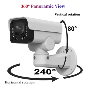 <span class=keywords><strong>กล้อง</strong></span>วงจรปิด PTZ แบบเน็ตเวิร์ก ระดับมืออาชีพ ความละเอียด 4K ซูม 200 เท่า 8MP CMOS ระยะมองไกล ซูมออปติคอล 20 เท่า มองเห็นในเวลากลางคืน พร้อมระบบคลาวด์ 1 ปี หมุน-เอียงได้ - Product Image 3