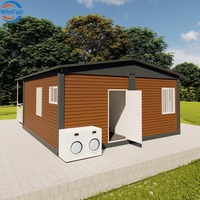 Maisons conteneurs préfabriquées démontables portables de 20 pieds à prix de gros WinFair pour location de vacances/ferme rurale/villa éco-responsable