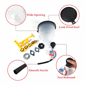 Juego de 16 Embudos para Fluidos y Aceite, Adaptadores, Probador de Refrigerante, Kit de Embudo de Refrigerante Antiderrames para Vehículos - Product Image 3