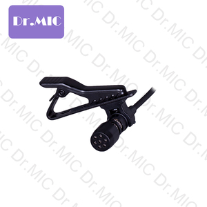 Bán buôn sản xuất có dây condenser ve áo microphone thông tin liên lạc Lavalier Microphone mini XLR Microphone - Product Image 3
