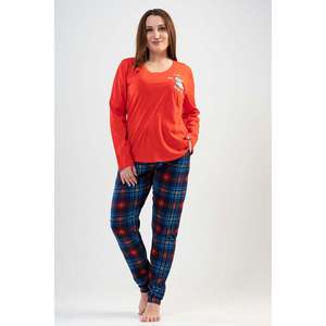 BAYAN P.SUPREM XXL O YAKA UZUN KOL ETEGI OVAL CEPLI PIJAMA TAKIM - Y.NARCICEK - Y.NARCICEK - Product Image 2