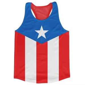 Giá rẻ bán buôn chấp nhận đặt hàng nhỏ tùy chỉnh thăng hoa thể thao đào tạo vest thể thao SINGLET - Product Image 3