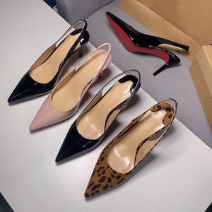 Zapatos Casuales de Diseñador ODM 2026 para Mujer, Zapatos de Tacón Alto para Mujer, Tacones de Aguja con Estampado de Leopardo - Product Image 2