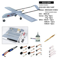 Avion RC géant en bois de balsa, à essence et électrique, DW Hobby Fun Fly, avion RC à essence, avions RC géants en balsa