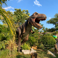 Dinosaures animatroniques réalistes grandeur nature pour l'intérieur et l'extérieur, télécommandés, pour parcs d'attractions, parcs d'aventure, aéroports, personnalisables