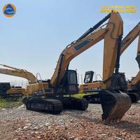 Excavatrice sur chenilles SANY SY365H d'occasion, 36 tonnes, excellent état de fonctionnement, norme Euro 3, moteur diesel 351-450 ch, usage intensif pour l'exploitation minière