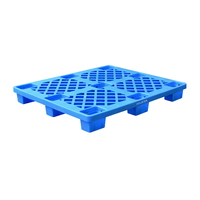 Palette en plastique KUDA 1210D-WGQX, palette pour chariot élévateur industriel, planche résistante à l'humidité pour le stockage et la logistique en entrepôt 1200x1000x150mm