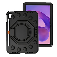 HGD pour Samsung Tab A9 Plus A11 Plus 11 pouces – Housse de protection hybride antichoc en PU avec bandoulière et support intégré