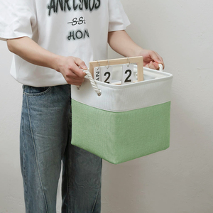 2024 Pliable Vêtements Organisateur Tissu Armoire Tiroir Pliable Organisateur Vêtements Pantalon Jeans Jouets Poignée Boîte De Rangement - Product Image 6